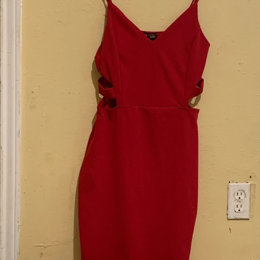Red dress